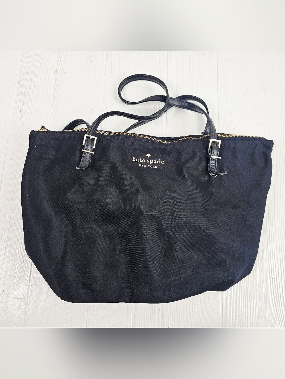 Kate Spade New York nylon tote bag in black Watson Lane Maya